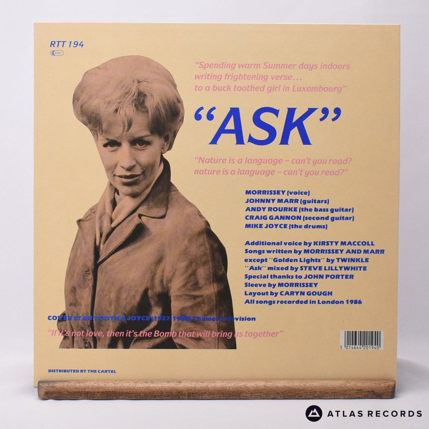 The Smiths - Ask - 12" Vinyl Record - NM/VG+