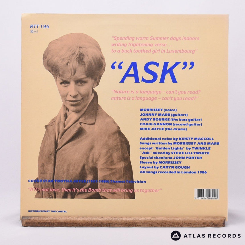 The Smiths - Ask - 12" Vinyl Record - EX/VG+