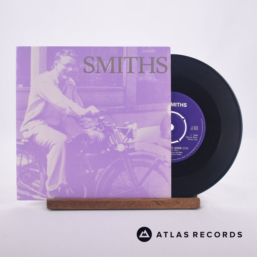 The Smiths Bigmouth Strikes Again 7" Vinyl Record - Front Cover & Record