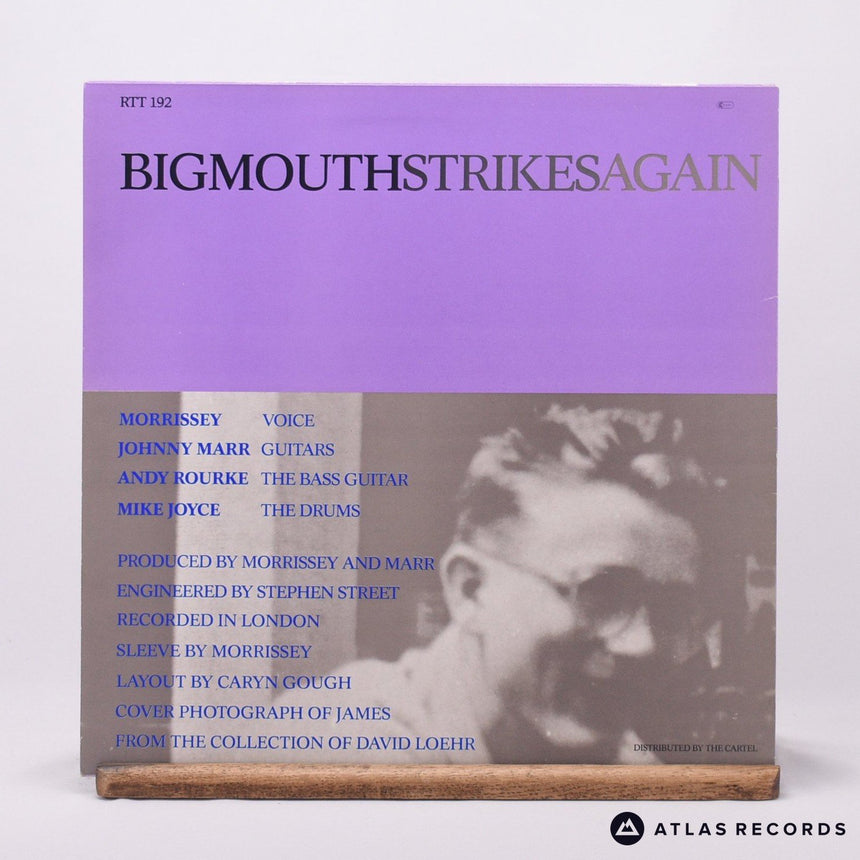 The Smiths - Bigmouth Strikes Again - A- B-1 12" Vinyl Record - EX/VG+