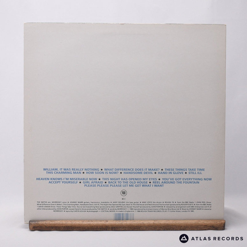 The Smiths - Hatful Of Hollow - Reissue A1 B2 LP Vinyl Record - EX/VG+