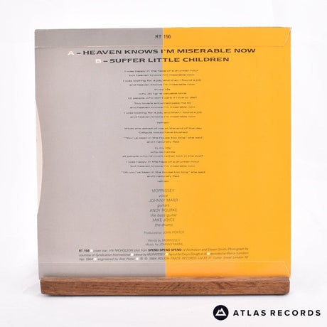 The Smiths - Heaven Knows I'm Miserable Now - 7" Vinyl Record - EX/EX