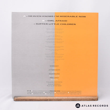 The Smiths - Heaven Knows I'm Miserable Now - A-2 B-1 12" Vinyl Record - EX/EX