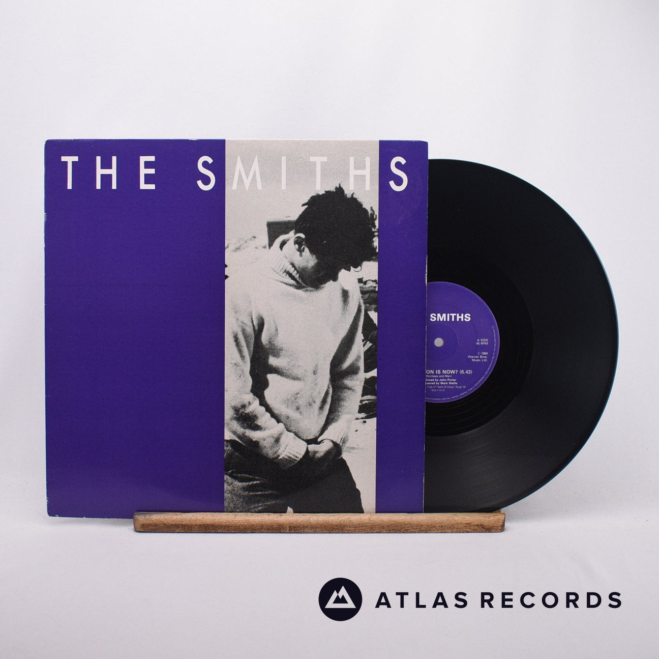 The Smiths How Soon Is Now? 12" Vinyl Record - Front Cover & Record