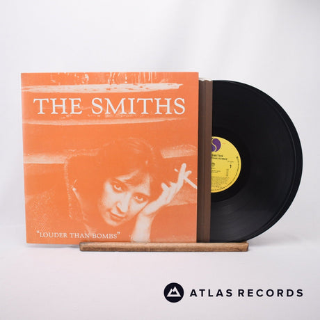 The Smiths Louder Than Bombs 2 x LP Vinyl Record - Front Cover & Record
