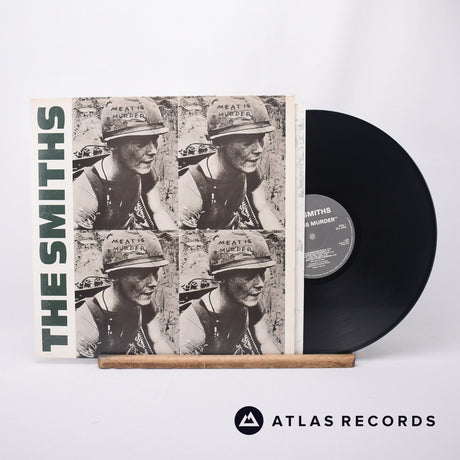 The Smiths Meat Is Murder LP Vinyl Record - Front Cover & Record