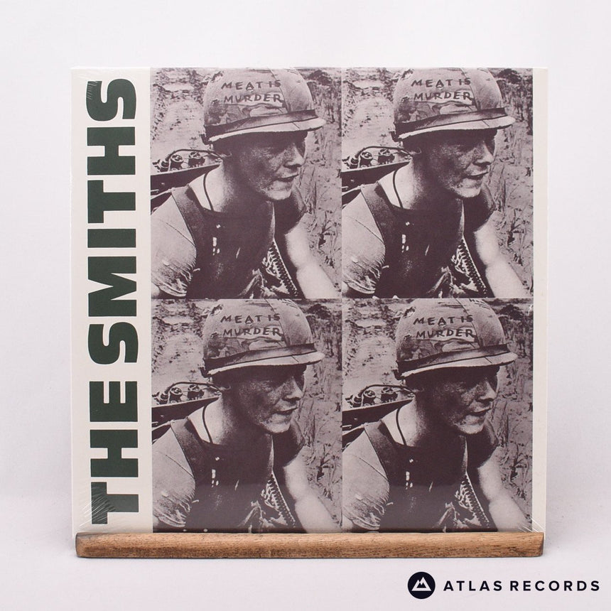 The Smiths Meat Is Murder LP Vinyl Record - Front Cover & Record