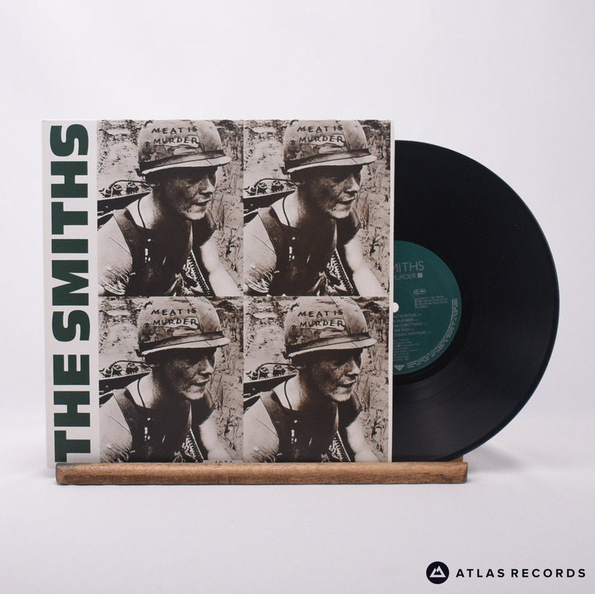 The Smiths Meat Is Murder  Vinyl Record - Front Cover & Record