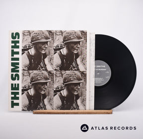 The Smiths Meat Is Murder LP Vinyl Record - Front Cover & Record