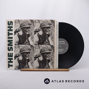 The Smiths Meat Is Murder LP Vinyl Record - Front Cover & Record