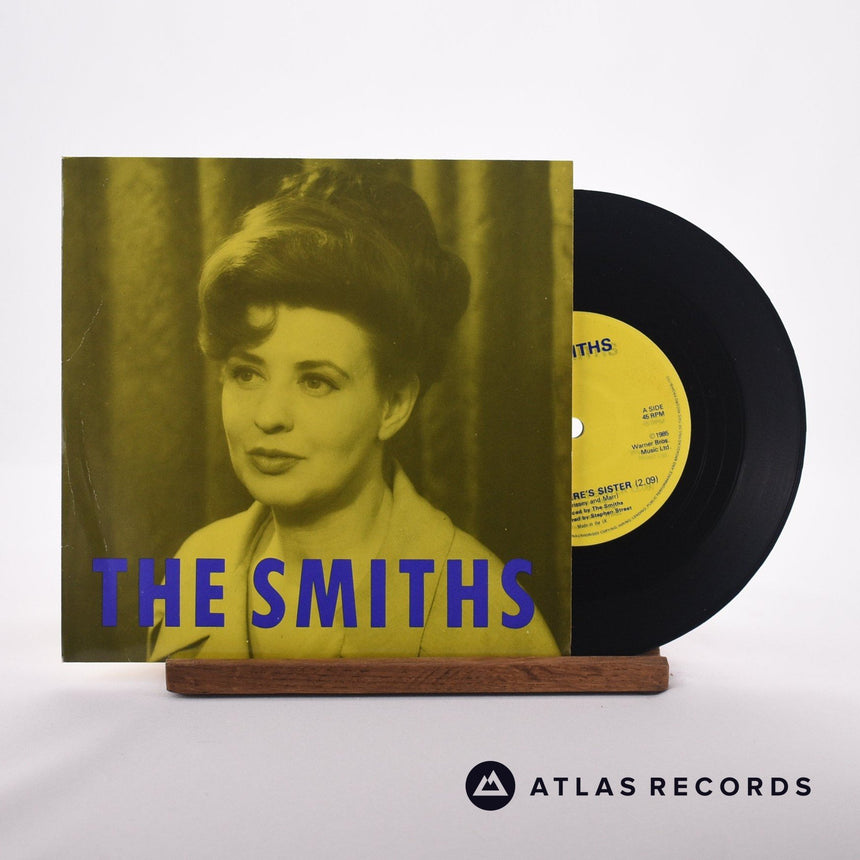 The Smiths Shakespeare's Sister 7" Vinyl Record - Front Cover & Record