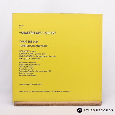 The Smiths - Shakespeare's Sister - Damont A1 B1 12" Vinyl Record - VG+/EX