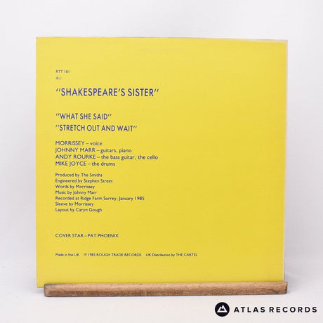 The Smiths - Shakespeare's Sister - -A -B 12" Vinyl Record - VG+/VG+