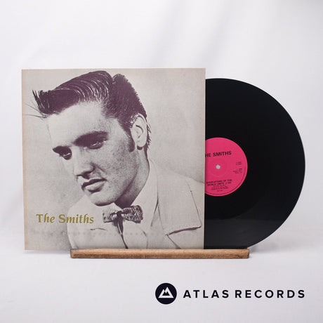 The Smiths Shoplifters Of The World Unite 12" Vinyl Record - Front Cover & Record