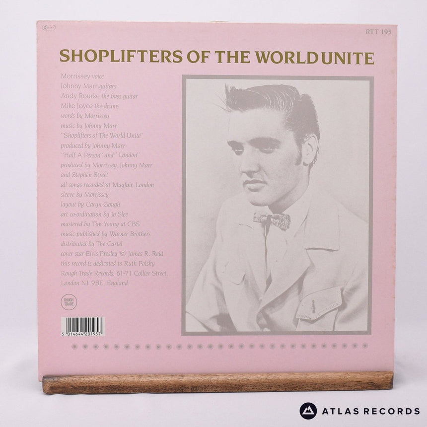 The Smiths - Shoplifters Of The World Unite - A3 B-1 12" Vinyl Record - VG+/VG