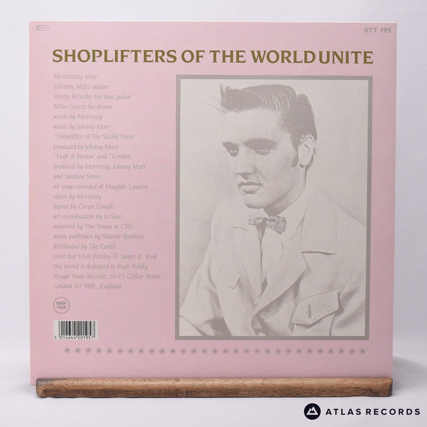 The Smiths - Shoplifters Of The World Unite - Timtom 12" Vinyl Record - NM/VG+