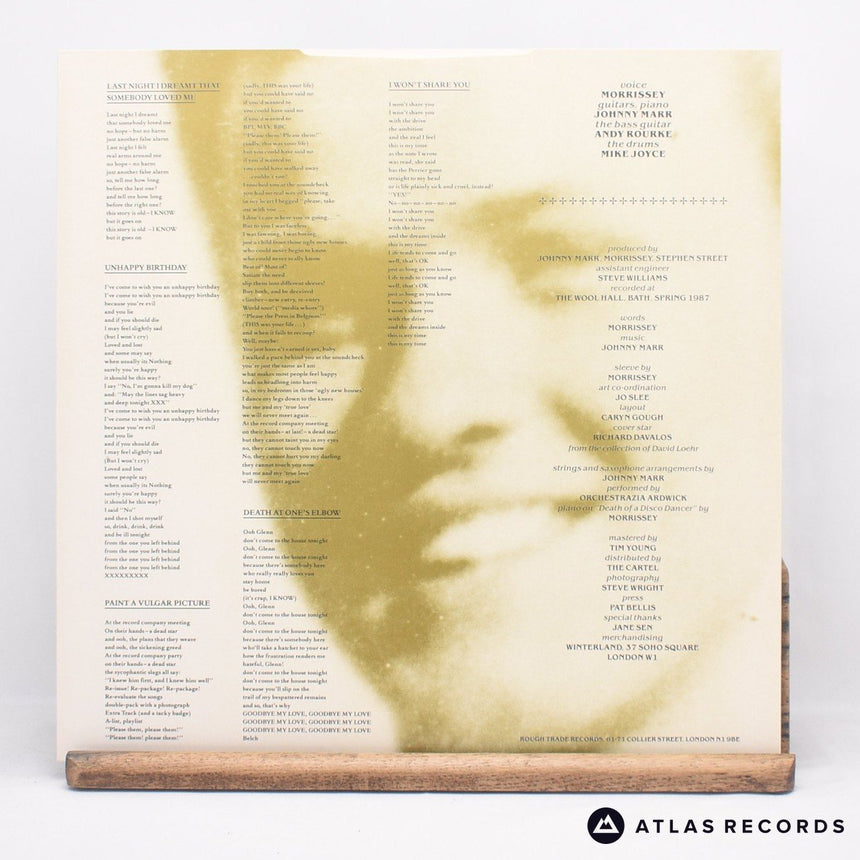 The Smiths - Strangeways, Here We Come - A-2 B-2 LP Vinyl Record - EX/EX
