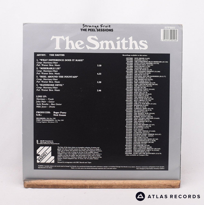 The Smiths - The Peel Sessions - A-1 B-1 12" Vinyl Record - VG+/EX