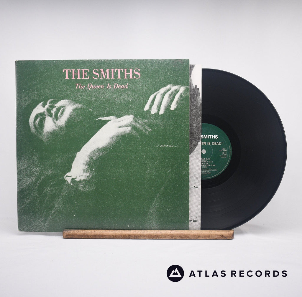 The Smiths The Queen Is Dead LP Vinyl Record - Front Cover & Record