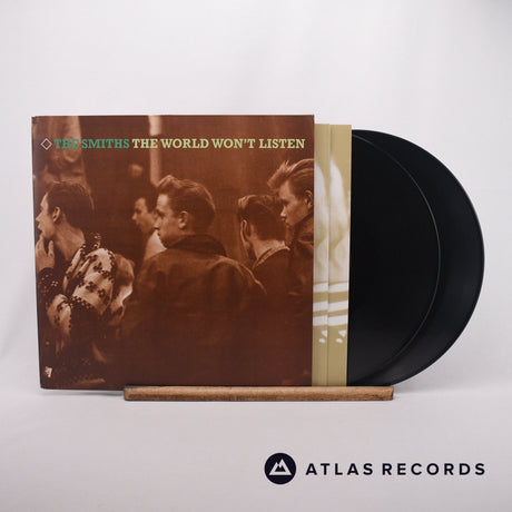 The Smiths The World Won't Listen 2 x LP Vinyl Record - Front Cover & Record