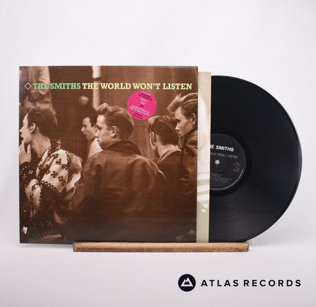 The Smiths The World Won't Listen LP Vinyl Record - Front Cover & Record