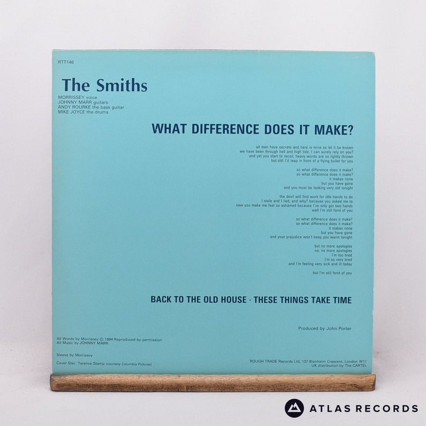 The Smiths - What Difference Does It Make? - A1 B1 12" Vinyl Record - VG+/EX