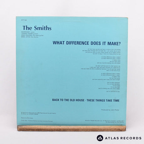 The Smiths - What Difference Does It Make? - A1 B1 12" Vinyl Record - VG+/EX