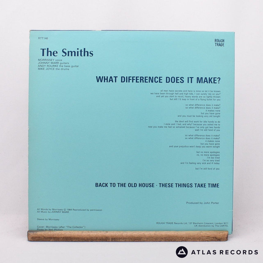 The Smiths - What Difference Does It Make? - A1 B2 12" Vinyl Record - VG+/VG+