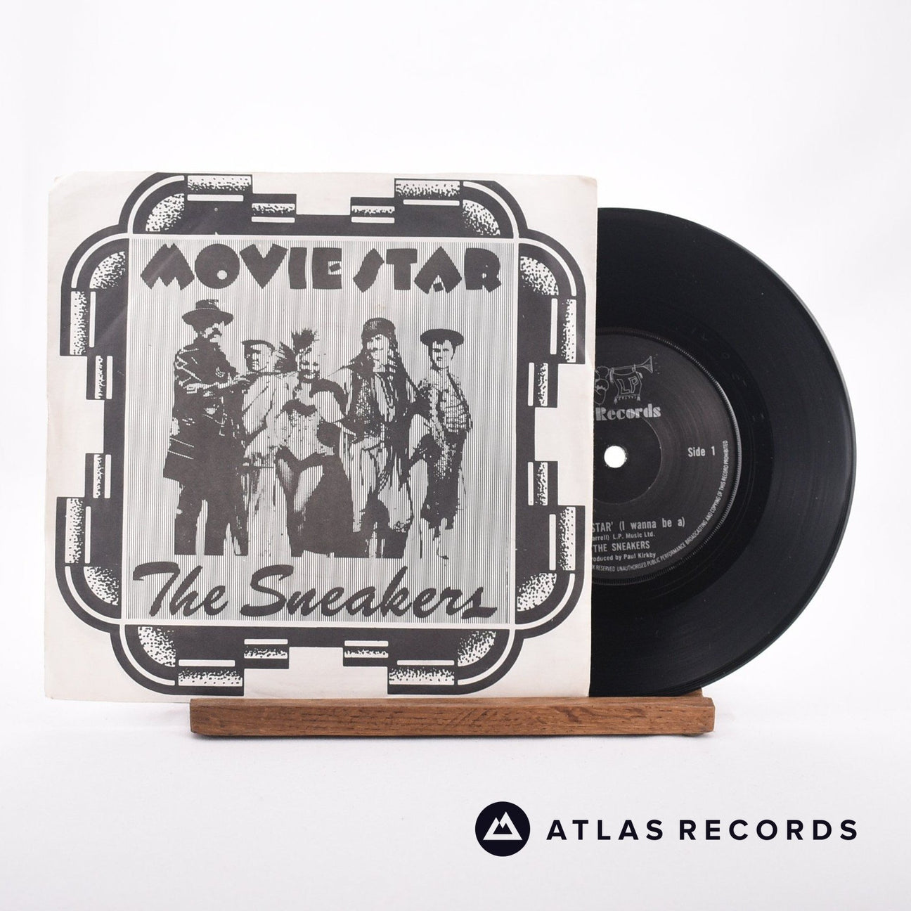 The Sneakers Movie Star 7" Vinyl Record - Front Cover & Record