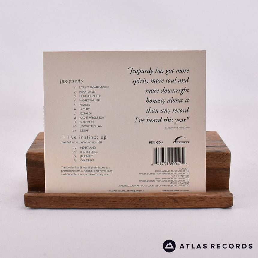 The Sound - Jeopardy - Reissue Remastered CD - NM/NM