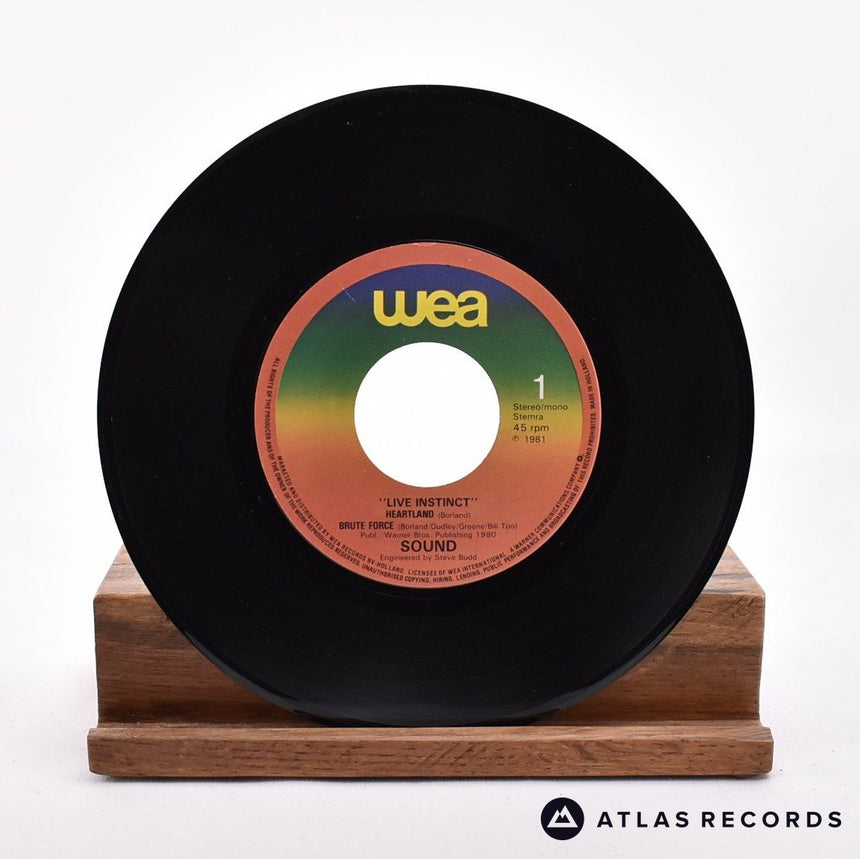 The Sound - Live Instinct - Promo 7" Vinyl Record - VG+/EX