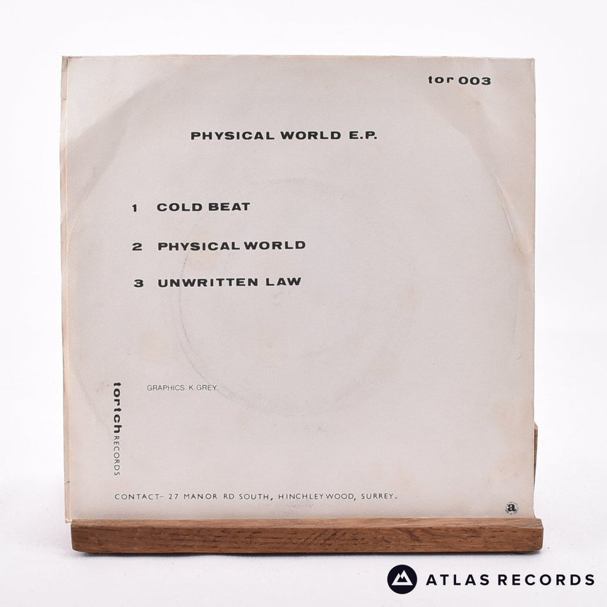 The Sound - Physical World E.P. - 7" EP Vinyl Record - VG+/VG+