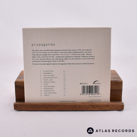 The Sound - Propaganda - Booklet CD - NM/NM