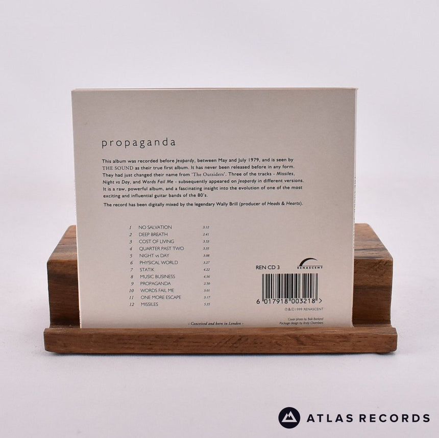 The Sound - Propaganda - Booklet CD - NM/NM