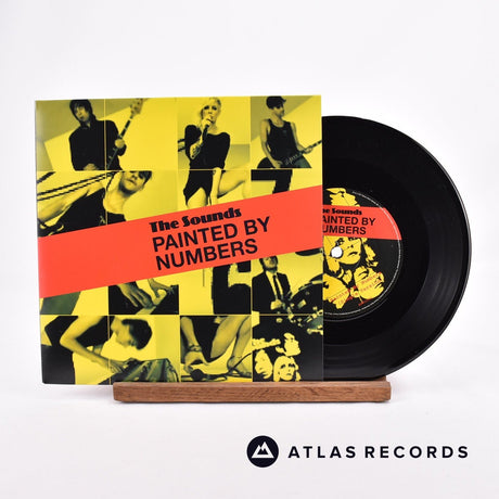 The Sounds Painted By Numbers 7" Vinyl Record - Front Cover & Record