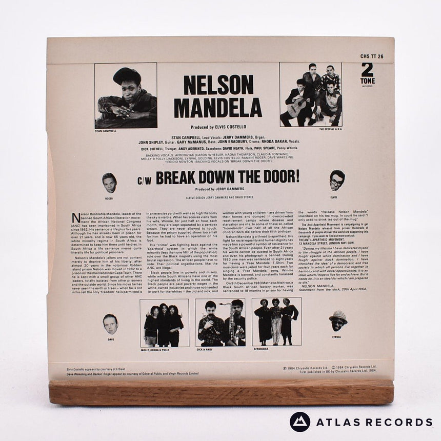 The Special AKA - Nelson Mandela - 7" Vinyl Record - EX/EX