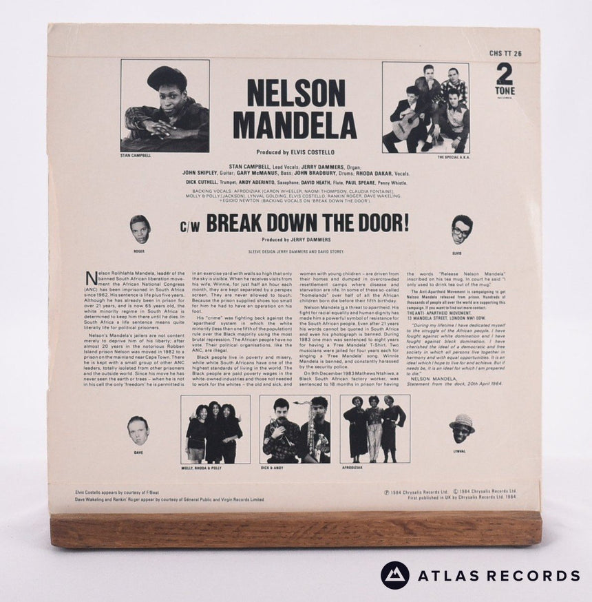 The Special AKA - Nelson Mandela - 7" Vinyl Record - VG+/EX