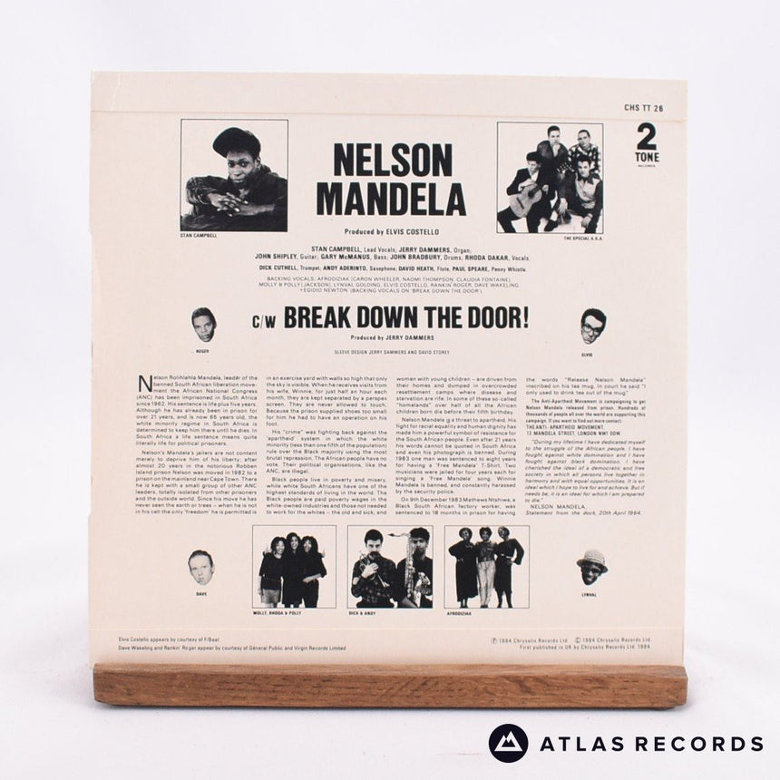 The Special AKA - Nelson Mandela - 7" Vinyl Record - EX/EX