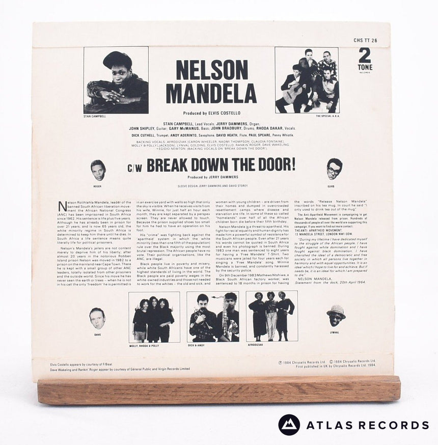 The Special AKA - Nelson Mandela - 7" Vinyl Record - EX/VG+