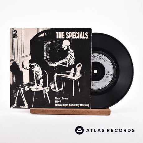 The Specials Ghost Town 7" Vinyl Record - Front Cover & Record