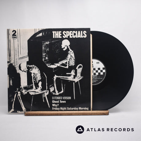 The Specials Ghost Town 12" Vinyl Record - Front Cover & Record