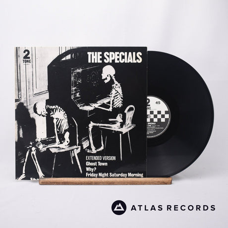 The Specials Ghost Town 12" Vinyl Record - Front Cover & Record