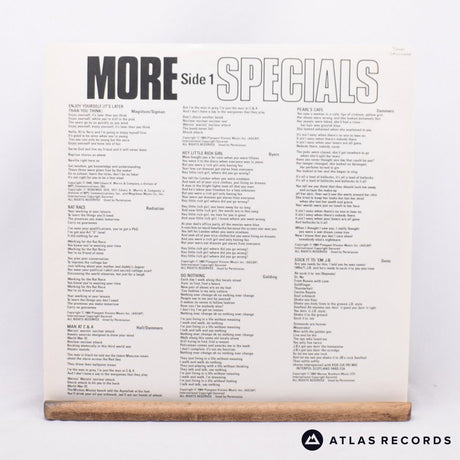 The Specials - More Specials - Canada LP Vinyl Record - EX/EX