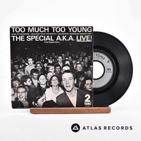 The Specials Too Much Too Young 7" Vinyl Record - Front Cover & Record