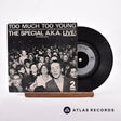 The Specials Too Much Too Young 7" Vinyl Record - Front Cover & Record