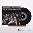 The Specials Too Much Too Young 7" Vinyl Record - Front Cover & Record