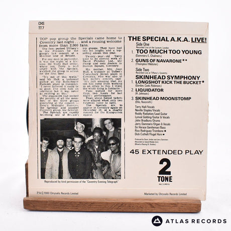 The Specials - Too Much Too Young - 7" EP Vinyl Record - EX/EX