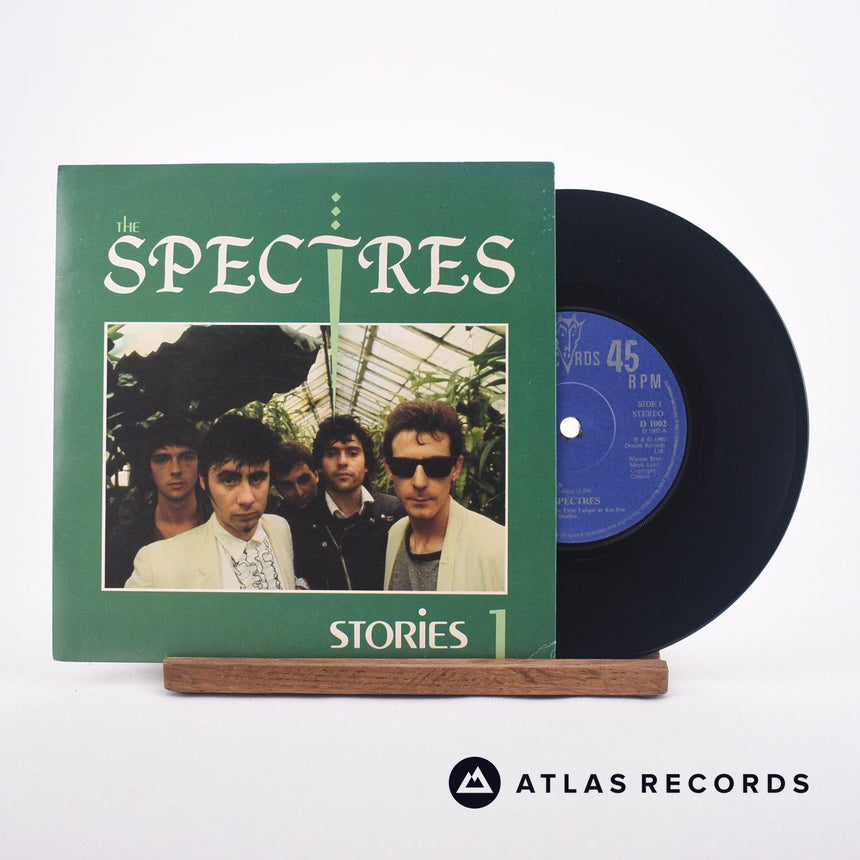 The Spectres Stories 7" Vinyl Record - Front Cover & Record