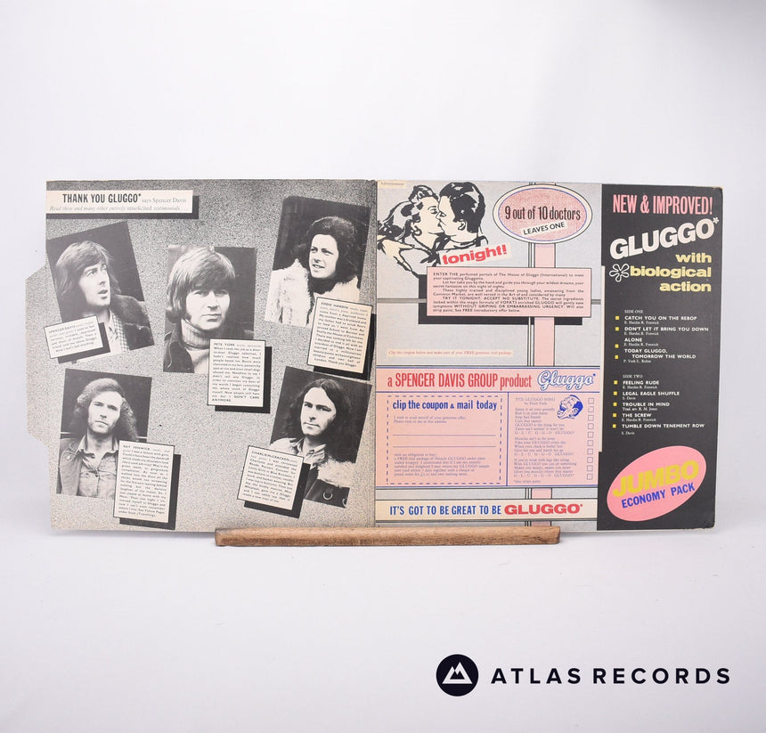 The Spencer Davis Group - Gluggo - Gimmix Cover LP Vinyl Record - EX/EX