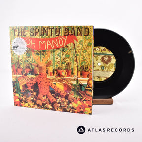 The Spinto Band Oh Mandy 7" Vinyl Record - Front Cover & Record